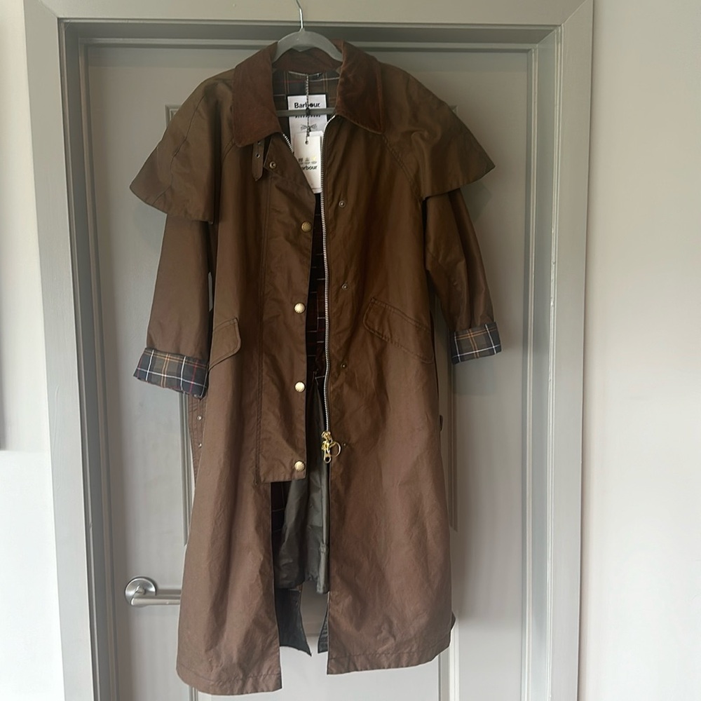 BNWT Barbour x Alexa Chung duster jacket